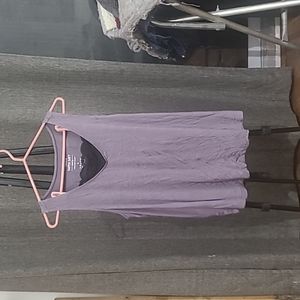 super soft purple gray tank top
